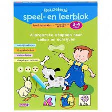 SPEELLEERBLOK TELLENSCHRIJVEN 3 4 (REUZELEUK SPEEL- EN LEERBLOK)